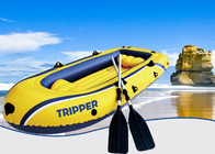 黄色い浜のトリッパー ポリ塩化ビニールの膨脹可能なボート、ウォーター・スポーツのための膨脹可能な肋骨のボート サプライヤー