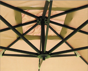 複式アパートのローマ浜の日よけの傘の大きい片持梁パラソル2.5X2.5m サプライヤー