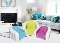 膨脹可能な屋外の家具ポリ塩化ビニール74X74X64Cmを群がらせる驚かせる着色された膨脹可能なソファーの椅子 サプライヤー
