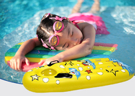 黄色い子供の空気ベッドの膨脹可能な浜の浮遊水泳のサーフボードのマットレス サプライヤー