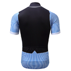 人のMaillot CiclismoジャージーのスポーツのTシャツを循環させる反発汗させたポリエステル涼しい天候 サプライヤー