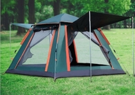 防水屋外のキャンプ テントPU2000MM 210Tポリエステル テントの緑 サプライヤー