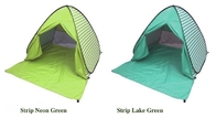 浜のテント190Tのキャンプ テント165X200X130cmの上のプラスのサイズの破裂音は3人を防水する サプライヤー