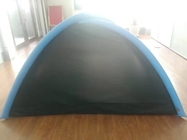 黒い防水膨脹可能な屋外のテント190T浜の携帯用膨脹可能なテント サプライヤー