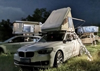 テントFo Suvの屋根の上のテント キャンプの210X125X90CMの上の旅行の二重油圧破裂音を運転している自己 サプライヤー