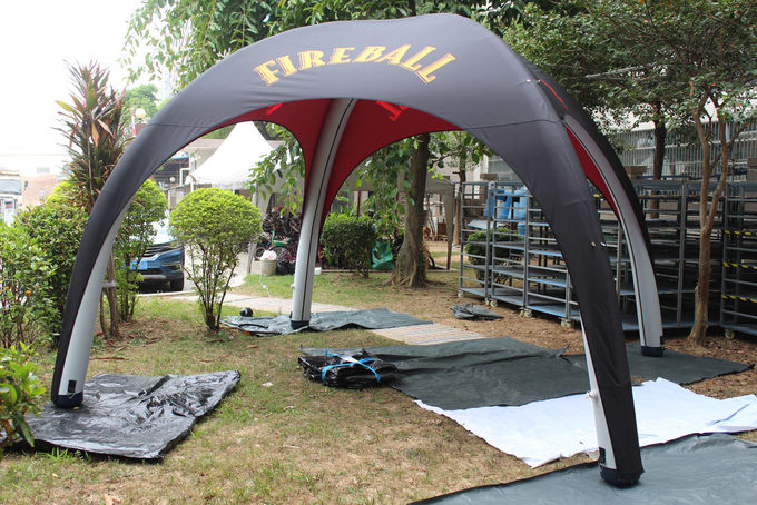 昇華印刷と耐火性屋外広告の星のテント防水PUによって塗られる600Dオックスフォード3*3MのSingeポーランド人