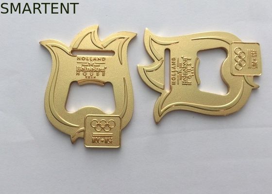 買う 1つのメダル栓抜きのオリンピック スポーツのめっきに付き2.0MMの金色2つ オンライン製造