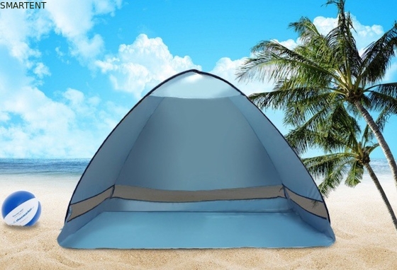アウトドア自動ポップアップキャンプテント 200×120×130CM 190Tポリエステルビーチタワー サプライヤー