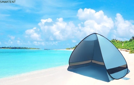 アウトドア自動ポップアップキャンプテント 200×120×130CM 190Tポリエステルビーチタワー サプライヤー