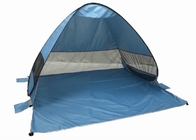200x165x130CM 190Tポリエステルは浜のテントの青い屋外のキャンプの日よけを現れます サプライヤー