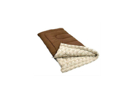 長方形の羽毛山の寝袋の100%の綿のブラウンのフランネルの封筒の寝袋 サプライヤー