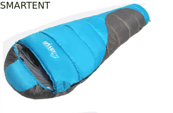 買う 屋外 双色 コーティング ポリエステル 210T 215*75CM 90% ダックダウン 満載 山の寝袋 暖かい風 防風 リラックス Zip ポケット オンライン製造