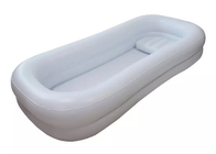 携帯用白い色ポリ塩化ビニールの膨脹可能なプールの医学の浴槽 220x100x38CM サプライヤー