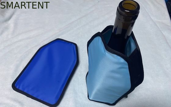 買う 青い色の反凍結のワインの涼しいゲルのびんはクーラー23 x 16cmを冷やす オンライン製造