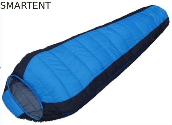 買う 230x80x50CM注文の黒いオレンジ防水190Tポリエステル旅行山の寝袋 オンライン製造