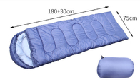 ブルー 防水 190T ポリエステル 屋外 寒い天候のための山の寝袋 サプライヤー