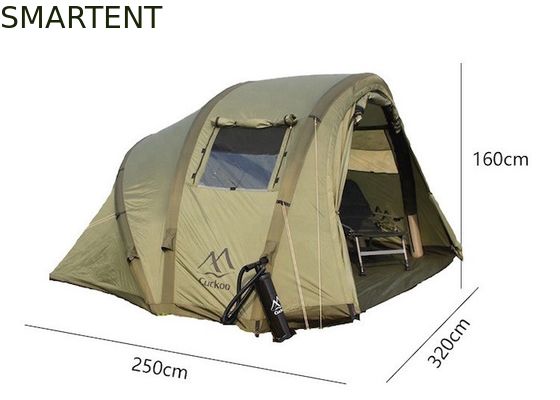 購入 2人 釣り シェルター 防水 210D オックスフォード 充電式キャンプテント 320*250*160CM オンライン製造