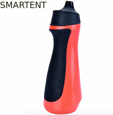買う 600ml試しの赤いプラスチックを非入れる飲むフラスコBPA自由な8.9X8.8X23.7 cmを水差し オンライン製造