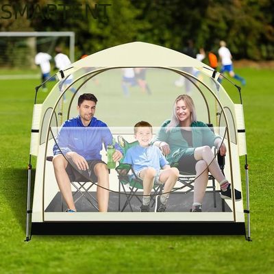 買う 40*69*65インチ UV保護 ポップアップスポーツテント メッシュ窓 簡単にセットアップ 荷物袋とステークが含まれています オンライン製造