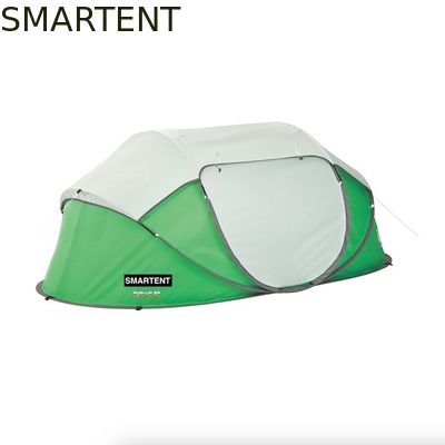 買う 135*230*89CM 2人用 ガラス繊維グリーン 防水ポリエステル ポップアップキャンプテント オンライン製造