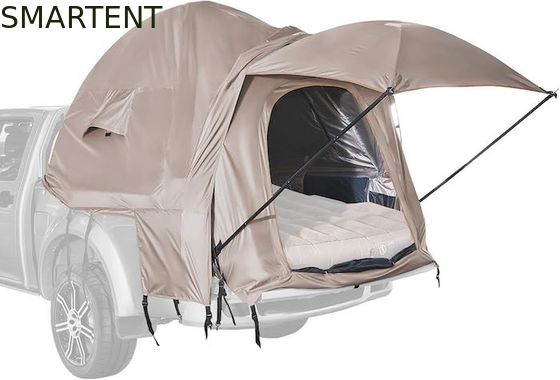 買う 82.7*66.9*66.9インチ カキ210D シルバーコーティングポリエステル ピカップ トラック テント 換気窓付き 屋外キャンプ用 オンライン製造