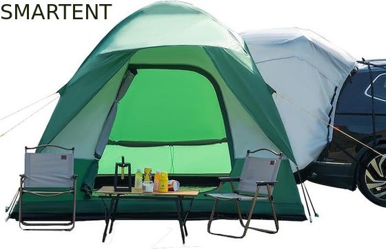 買う 屋外 3*3*2.3M 4-6 人 緑色 防水 PU3000MM コーティング ポリエステル ファイバーグラス ポール ポータブル SUV ピックアップ キャンプテント オンライン製造