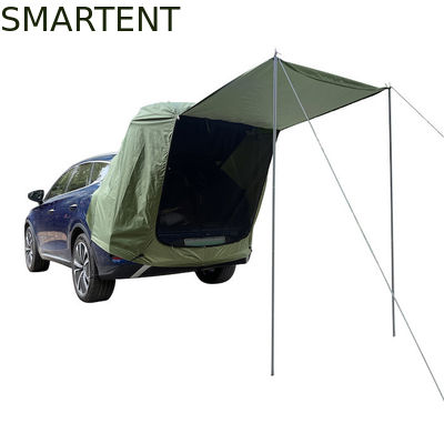 買う 200*120*240CM 陸軍グリーン 防水 銀塗装 ポリエステル 210D SUV キャンプテント 2人用 UV保護 オンライン製造