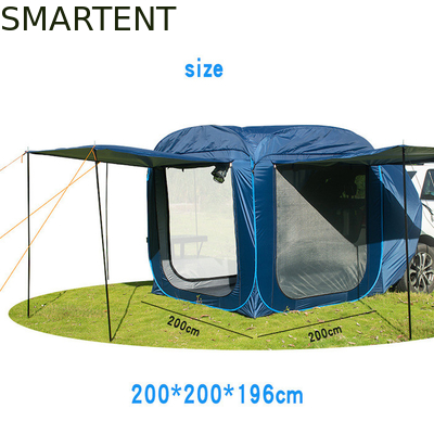 200*200*196CM シルバーコーティング 210T ポップアップSUVテント サプライヤー