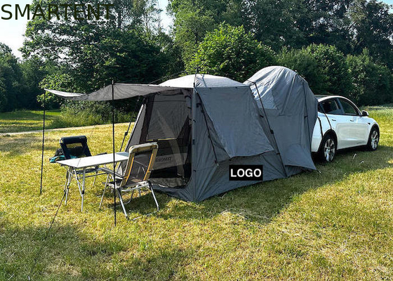 330*240*210CM 軽量 オートマティック グレー 防水 PU2000MM コーティング ポリエステル 210D 4人用 テスラキャンプテント サプライヤー