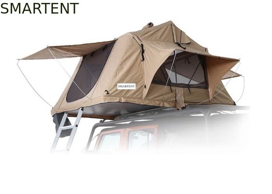 買う 2~4人用 防水600D重用 リップストップ ポリエステル 屋根上テント 15分以内にセットアップ 紫外線保護 オンライン製造