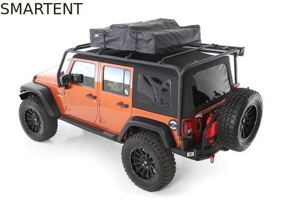 2~4人用 防水600D重用 リップストップ ポリエステル 屋根上テント 15分以内にセットアップ 紫外線保護 サプライヤー