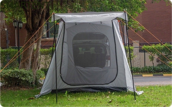 260*180*190CM 防水 PU2000MM 塗装 グレー 210D ポリエステル オールシーズン ファミリー屋根のテント 2つのドアと窓 サプライヤー