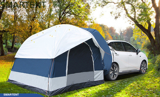 2人 250*250*200CM 防水 PU2000MM コーティング ブルー 210D ポリエステル 屋上テント SUV ピックアップシェルター サプライヤー