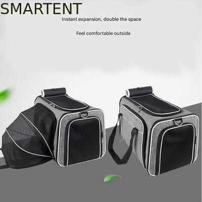 Dogs Cats and Rabbits Cute Pet Supplies Playful Style Chew Play Sleep Functions Gray Cationic Polyester Multi-Purpose Outdoor Travel Carry HandBag サプライヤー