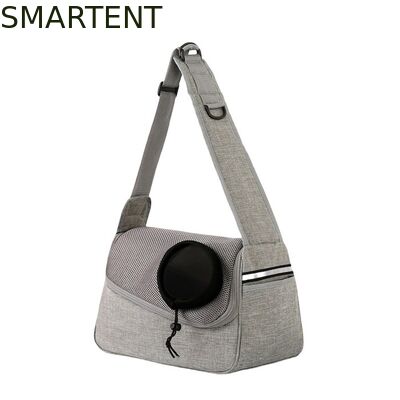 36*19*12CM Unisex Durable Washable Non toxic Lovely Durability Gray Oxford Pet Outing Shoulder Bag サプライヤー