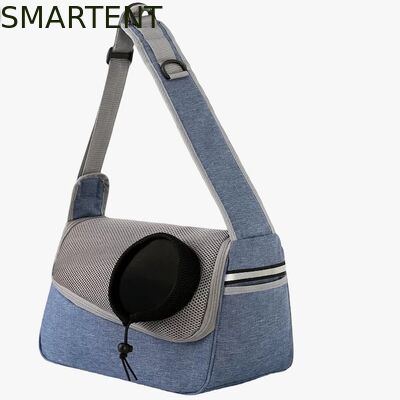 36*19*12CM Unisex Durable Washable Non toxic Lovely Durability Gray Oxford Pet Outing Shoulder Bag サプライヤー
