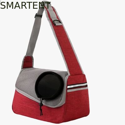36*19*12CM Unisex Durable Washable Non toxic Lovely Durability Gray Oxford Pet Outing Shoulder Bag サプライヤー
