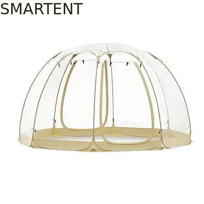 買う 大型300*300*205CM 球形泡泡观景屋 便携式快速搭建户外冬季保暖透明帐篷 适用于户外活动、露营和体育活动 オンライン製造