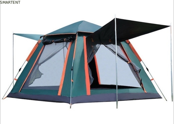 屋外 205*205*135cm グリーン PU2000MM 210T ポリエステル 防水 自動 キャンプテント サプライヤー