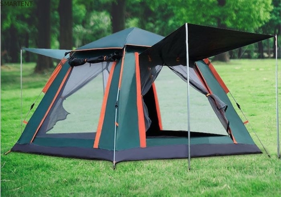 屋外 205*205*135cm グリーン PU2000MM 210T ポリエステル 防水 自動 キャンプテント サプライヤー