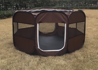屋内屋外の120X120X64cmのために大きい600Dオックスフォードの犬小屋のテントの防水携帯用折りたたみ サプライヤー