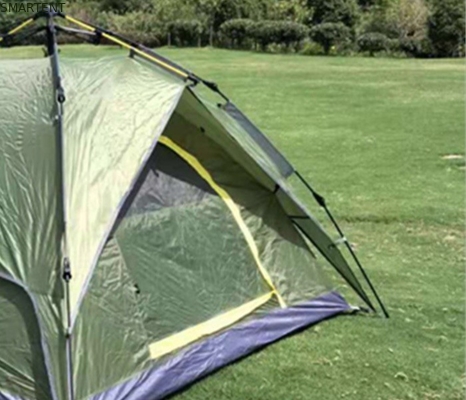 210*210*135cm オートマティック ファイバーグラス ポール 防水 PU2000mm コーティング グリーン 190T ポリエステル 防雨 露天キャンプテント サプライヤー