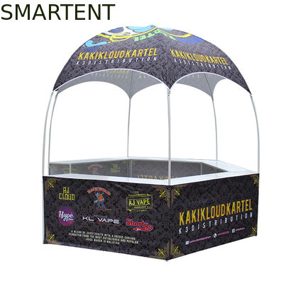 買う 屋外のでき事のテントの白い粉を広告することは染料の昇華オックスフォードのキオスク ブースに塗った オンライン製造
