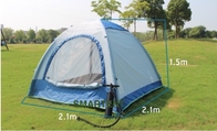 TPUポーランド人の膨脹可能な屋外のテントの膨脹可能な空気ドームのテントの青210X210X150cm サプライヤー