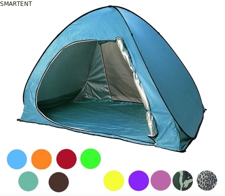165*200*130cm 2人用 屋外キャンプテント ブルー 防水 紫外線耐性 190T ポップアップシェルター サプライヤー