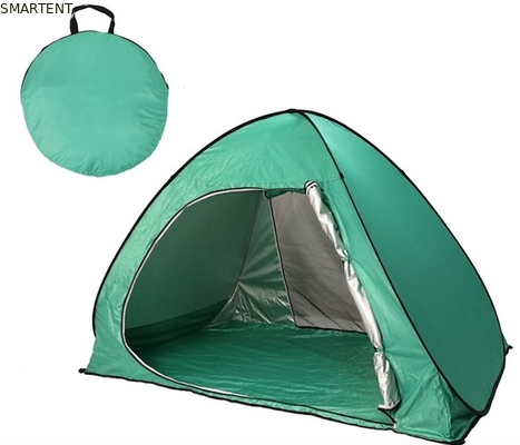 165*200*130cm 2人用 屋外キャンプテント ブルー 防水 紫外線耐性 190T ポップアップシェルター サプライヤー