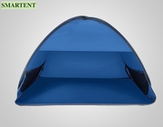 軽量の折り畳み式の青い屋外のキャンプ テント190Tポリエステル日曜日の避難所の破裂音のテント70X50X45cm サプライヤー