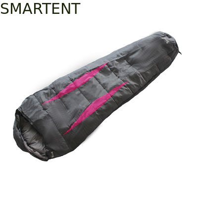 買う アウトドア旅行 キャンプ 防水 黒 190T ポリコットン マウンテン スリーピングバッグ 230X80X50cm オンライン製造