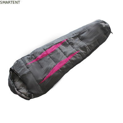 アウトドア旅行 キャンプ 防水 黒 190T ポリコットン マウンテン スリーピングバッグ 230X80X50cm サプライヤー