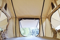 ベージュ3人の屋上のテント143X310X126CMの綿のキャンバスの自動屋上のテント サプライヤー